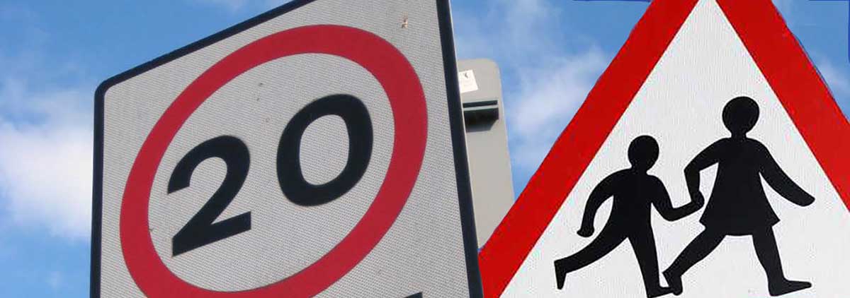 20 mph and idle-free zones