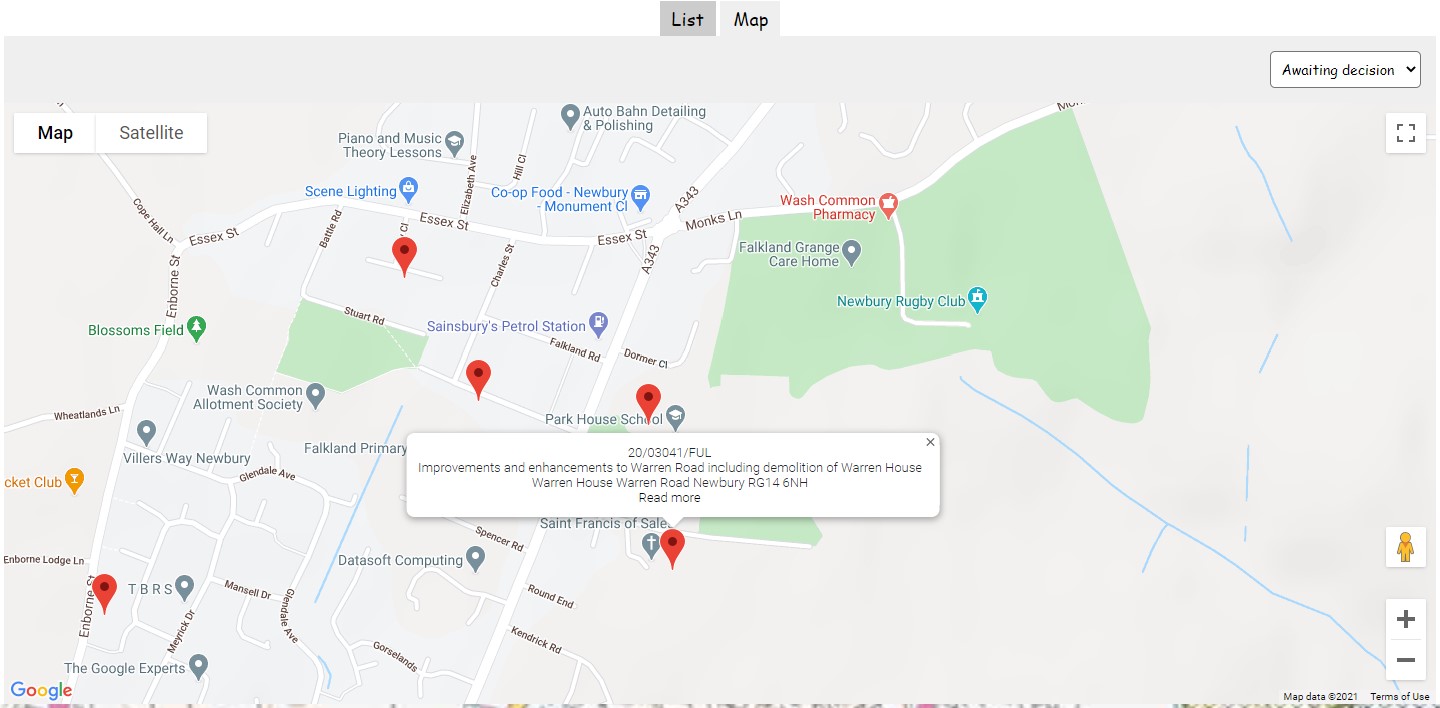 Latest Warren Road App