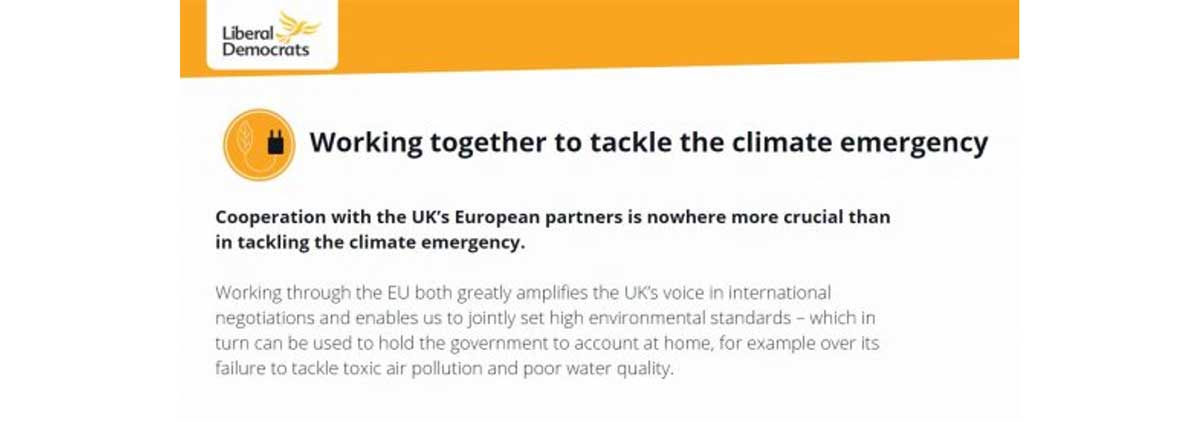 Tackling Climate Change